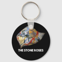 Bouton Rose en pierre Casquette Manchester Bouton 