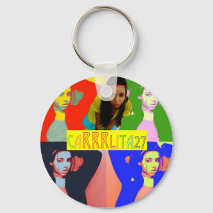 Porte-clés Boutons Carrlita27 colorés !