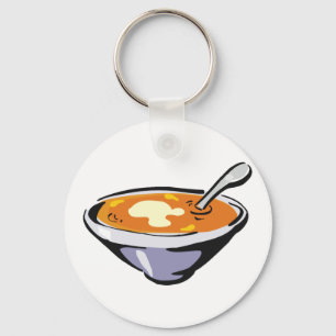 Porte-clés Bowl De Porte - clé De Soupe