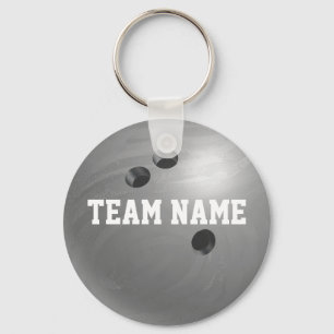 Porte-clés Bowling Ball Grey
