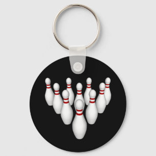 Porte-clés Bowling Pins : Modèle 3D:Porte-clés