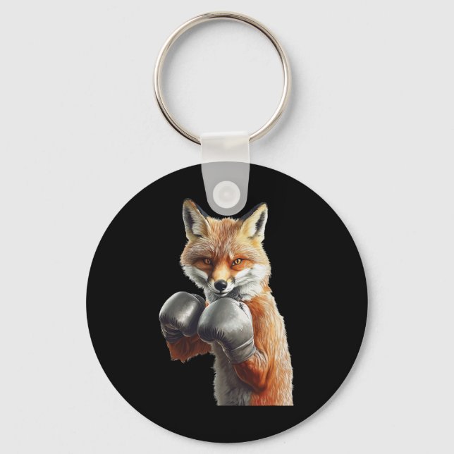 Porte-clés Boxe Fox (Recto)