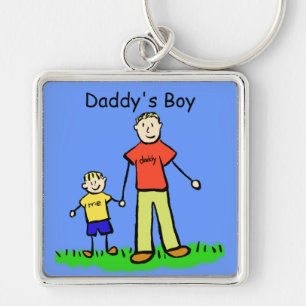 Porte-clés Boy Blond Porte - clé de papa (Personnaliser)