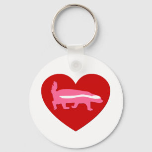 Porte-clés bracelet de miel valentine