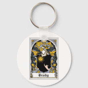 Porte-clés Brady Family Crest