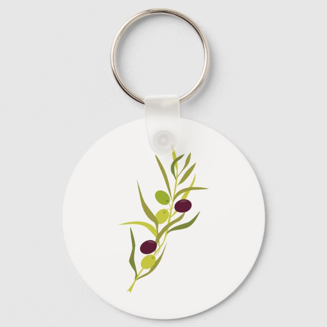 Porte-clés Branche d'olive (Recto)