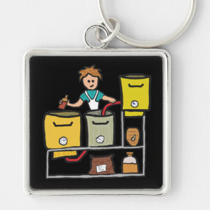 Porte-clés Brassage domestique