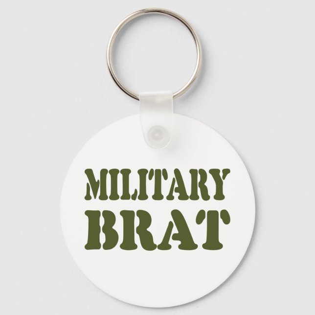 PORTE-CLÉS BRAT MILITAIRE (Recto)