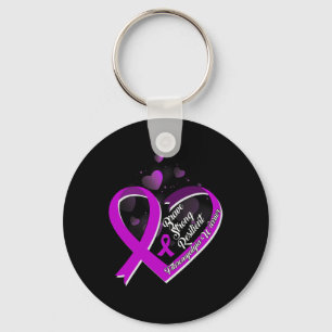 Porte-clés Brave résistant résistant Fibromyalgie Guerrier