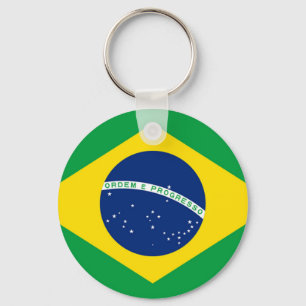 Porte-clés Brazil Flag Keychain