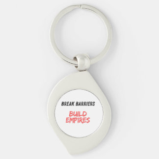 Porte-clés Break Barriers, Build Empires