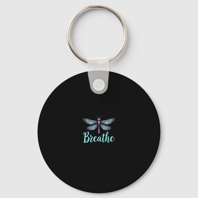 Porte-clés Breathe Dragonfly Suicide Prevention mental health (Recto)