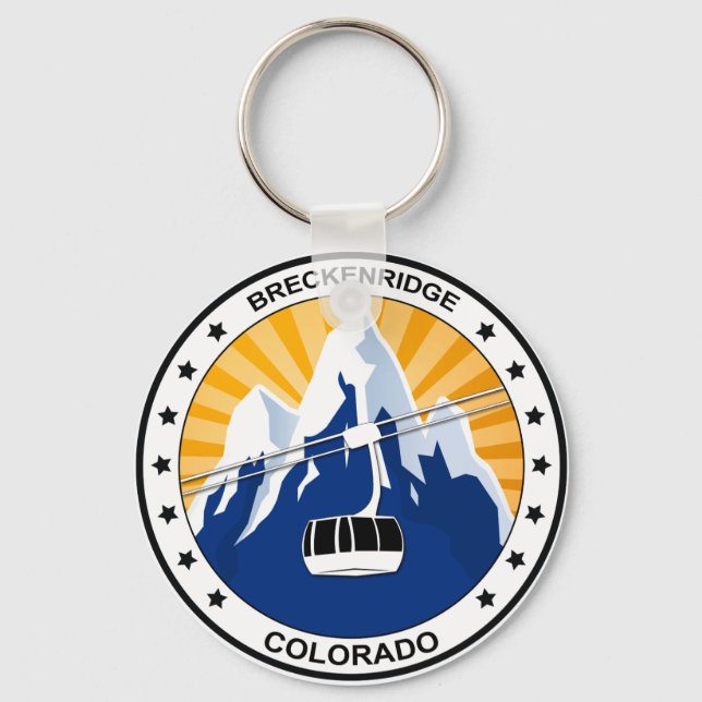 Porte-clés Breckenridge Colorado (Recto)