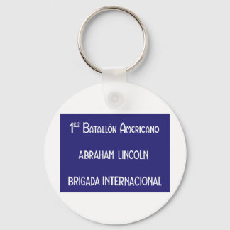 Porte-clés Brigades internationales Abraham Lincoln 1er