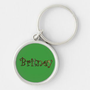 Porte-clés BRITNEY Porte - clé cadeau de marque ou Zipper-pul
