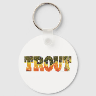 Porte-clés Brook Truite Art