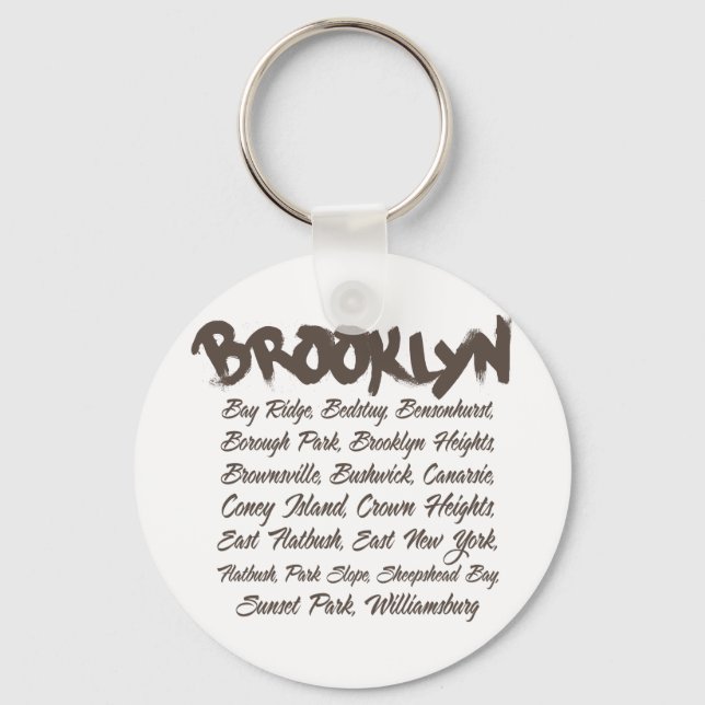 Porte-clés Brooklyn Hoods (Recto)