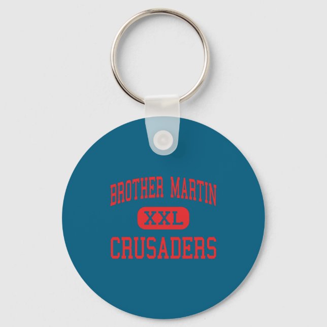 Porte-clés Brother Martin Crusaders High New Orleans _1  (Recto)