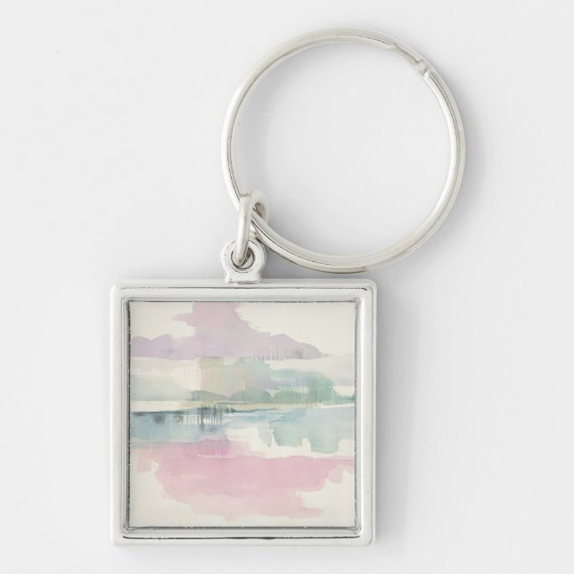 Porte-clés Brouillard de levage | aux pastels mous (Devant)