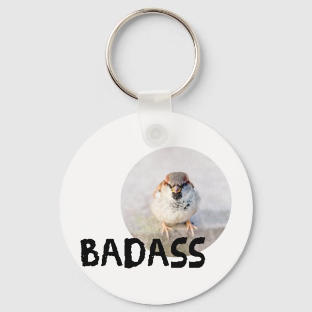 Porte-clés Bruant - Badass (Recto)