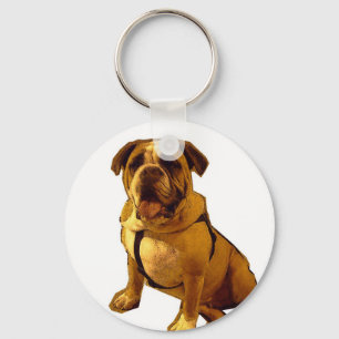 Porte-clés Brutus-Bulldog