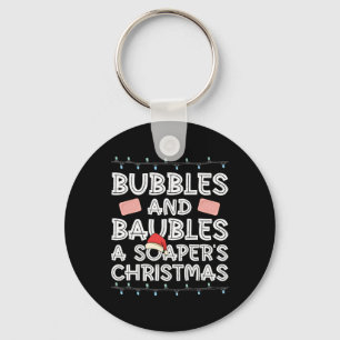 Porte-clés Bubbles And Ubles - Noël d'un soap - Soap Ma
