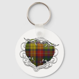 Porte-clés Buchanan Tartan Heart