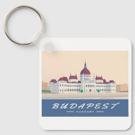 Porte-clés Budapest Hongrie Parlement Voyages