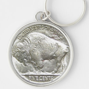 PORTE-CLÉS BUFFALO NICKEL