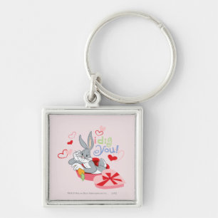 Porte-clés BUGS BUNNY™ Je t'aime bien !