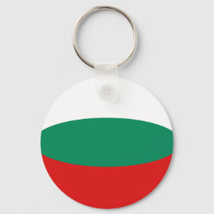 Porte-clés Bulgarie Porte - clé du drapeau Fisheye