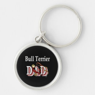 Porte-clés Bull Terrier Papa