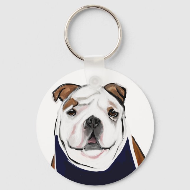 PORTE-CLÉS BULLDOG (Recto)