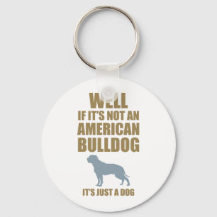 Porte-clés Bulldog américain