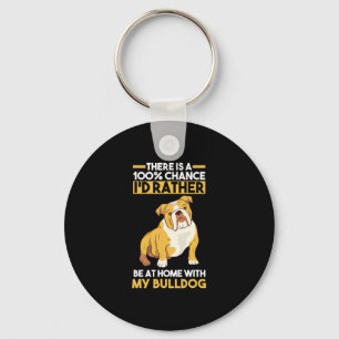 Porte-clés Bulldog anglais