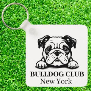 Porte-clés Bulldog Custom Club Theme porte - clé
