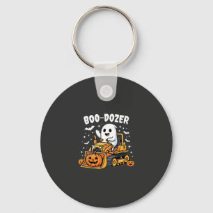 Porte-clés Bulldozer fantôme Halloween Boo Dozer_1