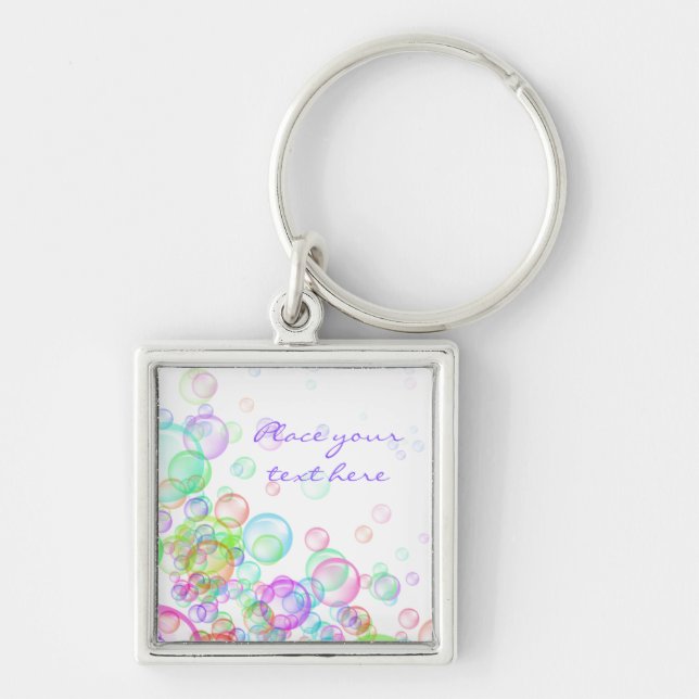 Porte-clés Bulles de savon (Devant)