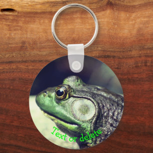 Porte-clés Bullfrog Thoughts Nature Personnalisée