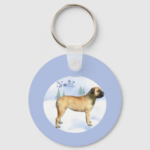Porte-clés Bullmastiff Noel Porte - clé