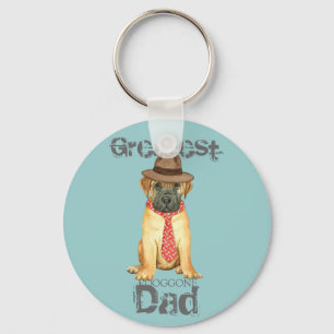 Porte-clés Bullmastiff Papa