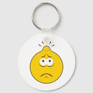 Porte-clés Bump Sur La Face Tête