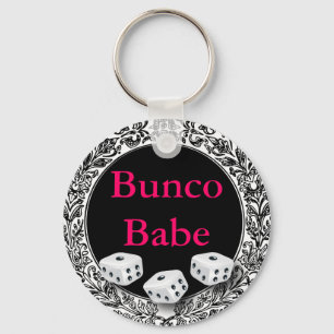 Porte-clés Bunco Babe Design Vintage