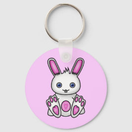 Porte-clés Bunny rose Kawaii