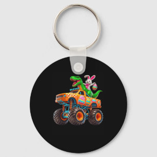 Porte-clés Bunny T-rex Pâques Monster Truck Dino Drôle Garçon