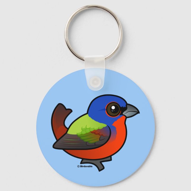 Porte-clés Bunting peint (Recto)