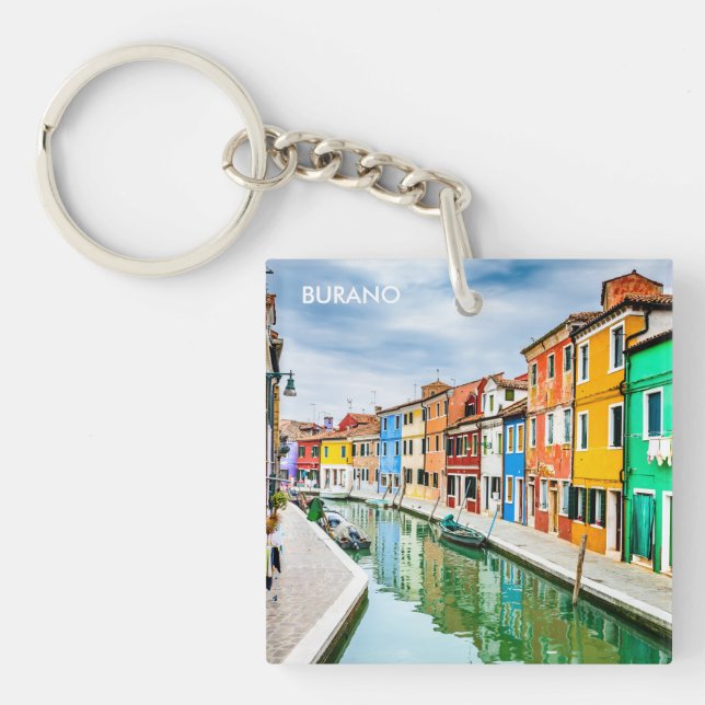 Porte-clés Burano, Italie (Devant)