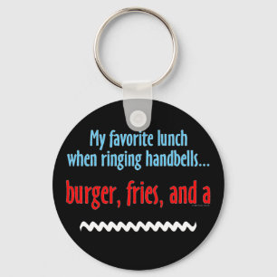 Porte-clés Burger, Fries et un Shake