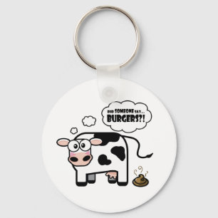Porte-clés Burgers ? ! Funny Porte - clé de vache
