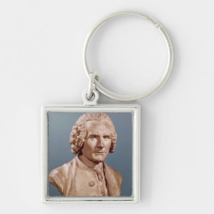 Porte-clés Buste de Jean-Jacques Rousseau
